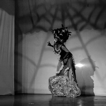 Photographs of the theatrical production, Alas (B&W)