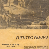 Review for the production, "Fuenteovejuna"