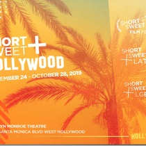 Program for the theatrical festival, Short+Sweet Hollywood