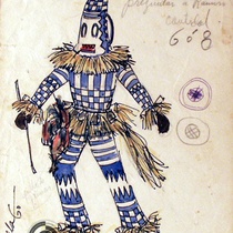 Designs for the ballet, La Rebambaramba