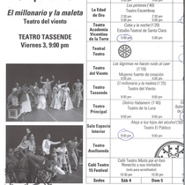 Program for the 15 Festival Nacional de Teatro de Camagüey