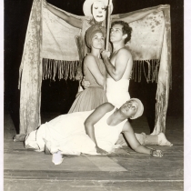 Photograph of the theatrical production, Obba y Changó