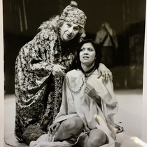 Photographs of the production, La cándida Eréndira