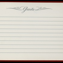 Guestbook, 1974