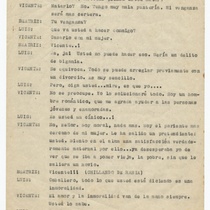 Typescript for the play, "Ella, él…y el otro"