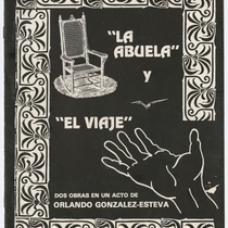 Program for the productions, "La abuela" and "El viaje"