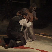 Photographs of the theatrical production, Parece Blanca