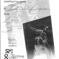 Performance award, Déxter Cápiro in the production, "Los siervos"