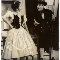 Scene from the production, "La zapatera prodigiosa"