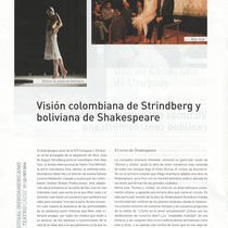 Program for the festival, Festival Iberoamericano de Teatro de Cádiz XXIX