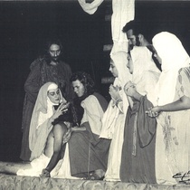 Photographs of the production, "Auto de la pasión" (Santiago de Cuba, 1964)