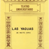 Program for the production, "Las yaguas"