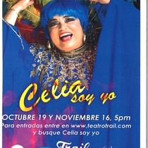 Program for the theatrical production, Eva