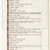 Program for the theatrical production, Santa Camila de la Habana Vieja