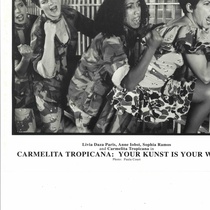  Postcard for the film, Carmelita Tropicana: Your Kunst is your Waffen