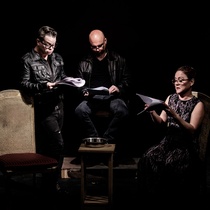 Photograph of the Reading, "Ifigenia Inmóvil"