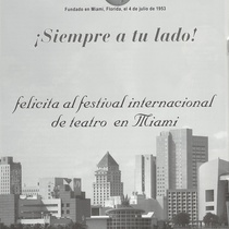 Magazine for the festival, International Hispanic Theatre Festival / Festival Internacional de Teatro Hispano XXV