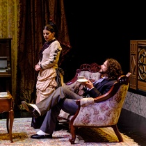 Photograph of a Rehearsal, "El cuarto de al lado"