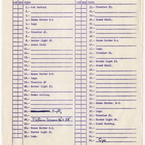 Forms labeled, "Dade County Rail"