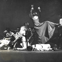 Photograph of the theatrical production, Mambí