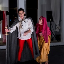 Photographs of the production, "Los cuentos de Canterbury"