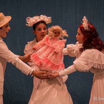 Photographs for the theatrical production, Los zapaticos de rosa