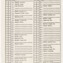 Forms labeled, "Dade County Rail"