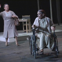 Photographs of the theatrical production, Morir del cuento