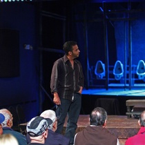 Photograph of a Rehearsal, "Talco, un drama de tocador"