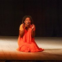 Photographs of the theatrical production, Emelina Cundeamor