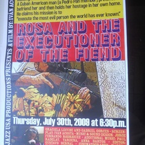 Poster for the film Rosa and the Executioner of the Fiend