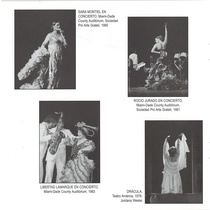 Photographs of the book "Las Mujeres: Hispanic Women in the Performing Arts"