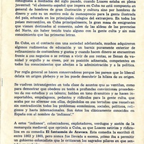 Program for the theatrical production, El fantasmón de Aravaca