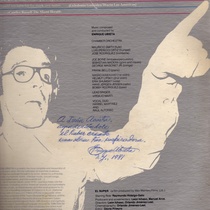 Autographed album cover for El Super