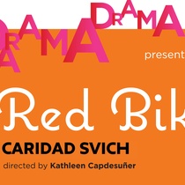 poster for theatrical production, Red Bike 