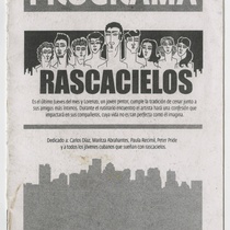 Program for the production "Rascacielos"