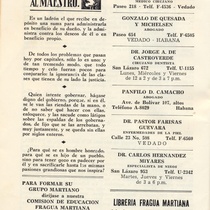 Issue of Magazine Patria (1954)