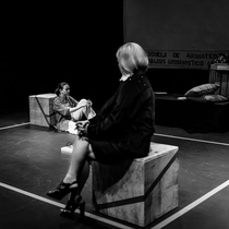 Photographs of a rehearsal, "El último bolero"