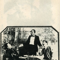 Program for the theatrical production, En tiempos de Don Regino