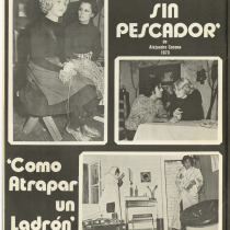 Souvenir Program, Teatro Las Máscaras (1976)