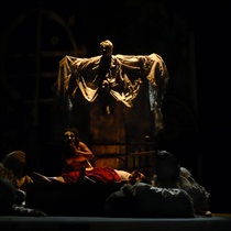 Photographs of the theatrical production, María Antonia