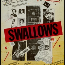 Poster for the theatrical production, Swallows