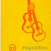 Program for the theatrical production, Pequenos conciertos