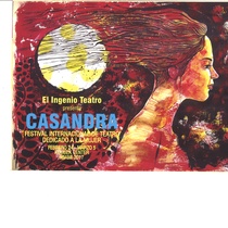 Program for the theater festival, Segundo Festival Internacional de Teatro Casandra