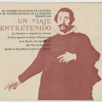 Program for the production, "Un viaje entretenido (Teatro Musical de La Habana)