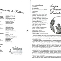 Program for Mayo Teatral 2006