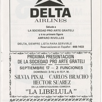 Program for the production, "Acapulco Madame"