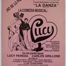 Poster for the production, "Lucy"