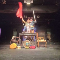 Photographs for the theatrical production, Frijoles colorados