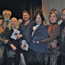 Photographs of audience in the theatrical production, Las noches de las tríbadas